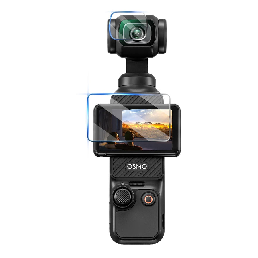 2-pack Tempered Glass Lens Protector for Dji Pocket 3
