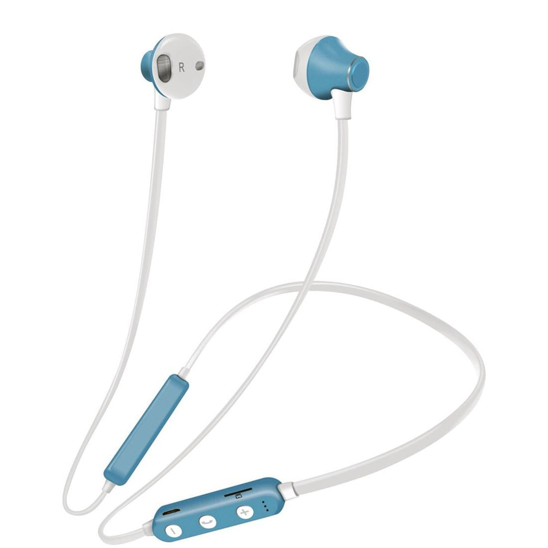 Sport Wireless Bluetooth 5.0 Earphones - Mg-g18 4.2 - Baby Blue