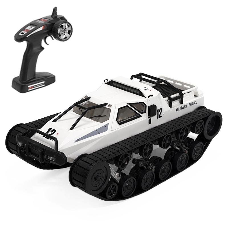 2.4g Rc Tracked Tank Off-road Vehicle Toy 1 12 Scale - White