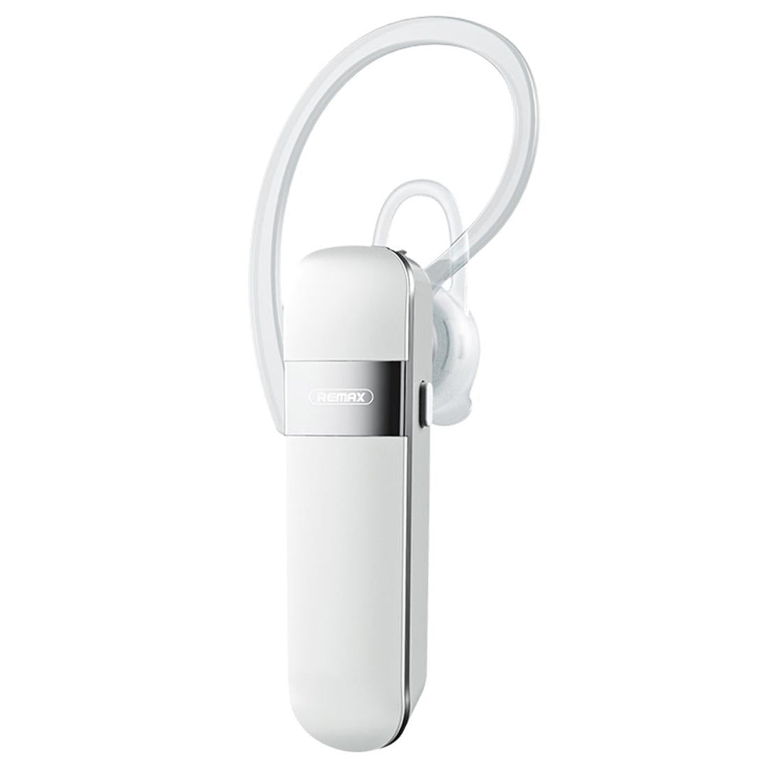 Wireless Bluetooth 5.0 Earphone with Hanging Ear Design - White