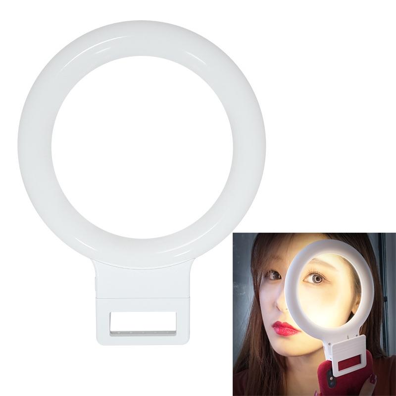 Xj18 Live Self-timer Led Fill Light - Perfect for Live Streaming - White