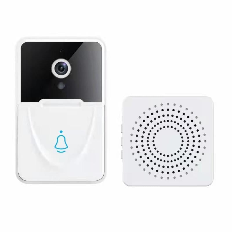 Smart Video Doorbell With Chime And Night Vision - White