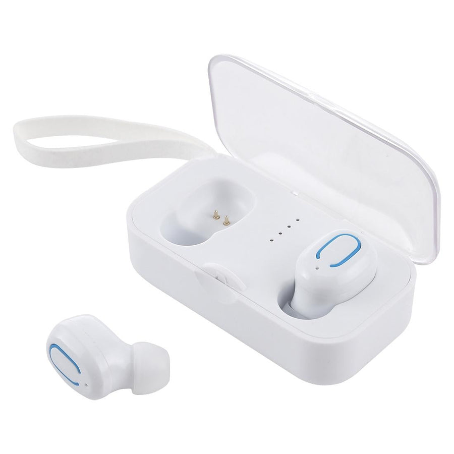 Wireless Stereo Bluetooth Earphones with Charging Case -tws Dazzling - White