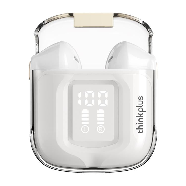 Wireless Bluetooth 5.0 Earphones with Led Display - Hifi Sound - White