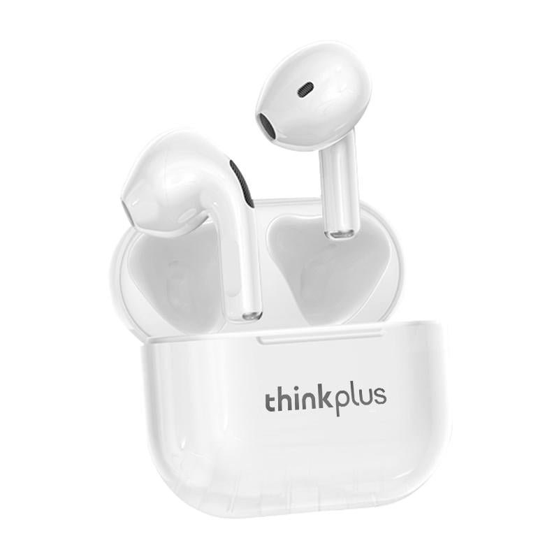 Waterproof Tws Bluetooth Earbuds + Charging Case - White
