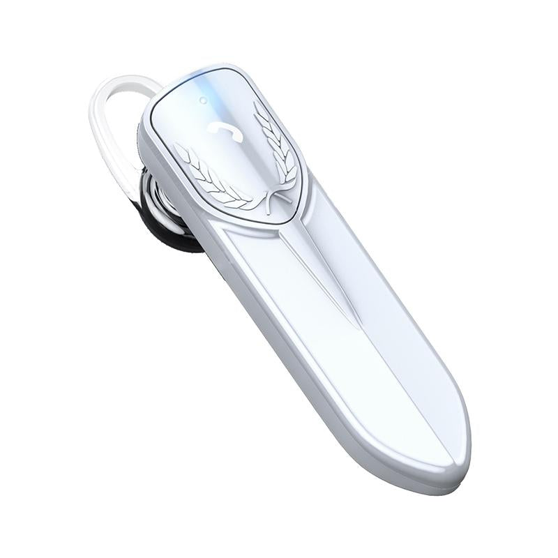 Bluetooth Earphone with Cvc Noise Reduction - Unilateral Design - White