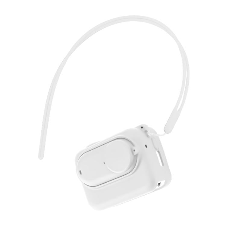 Insta360 Go 3 Silicone Case with Lens Cap and Strap - White