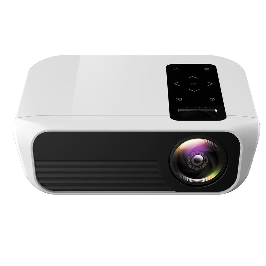 1080P Mini Led Projector Hdmi Av Vga Usb Tf Mobile Phone Compatible White