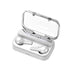 Touch Bluetooth Earphones with Noise Cancellation and Charging Box - White