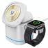 15W 3 In 1 Magnetic Wireless Charger - White