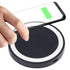 Universal 5W Round Wireless Charger - Black + White