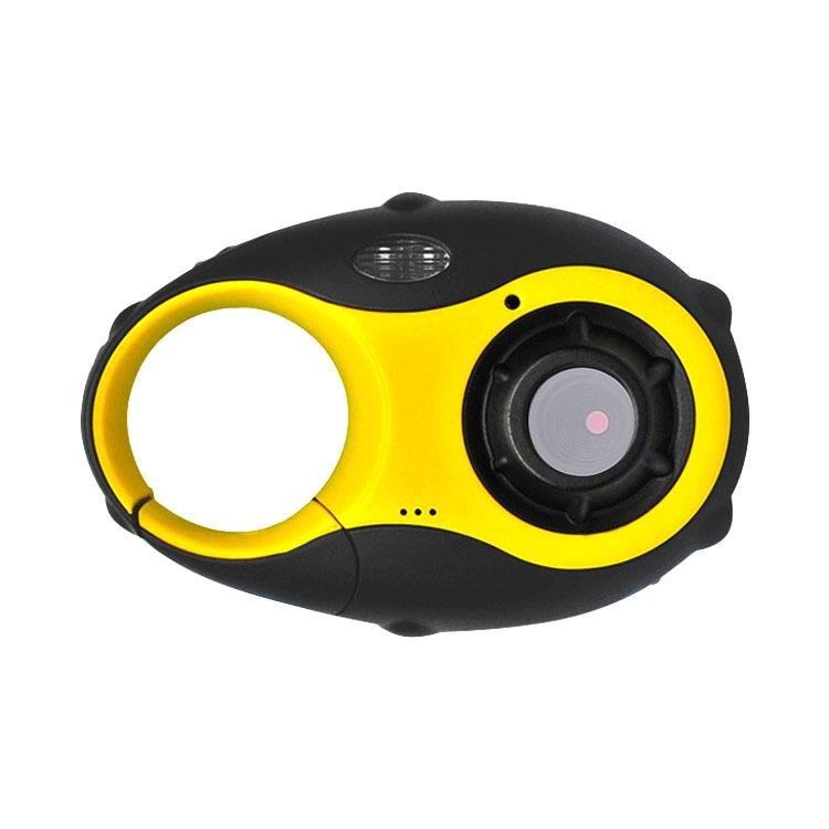 Mini Keychain Digital Camera for Kids - 5mp 1.5 Screen Gift - Yellow
