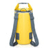 Waterproof Dual Shoulder Dry Bag 50L Capacity - Yellow