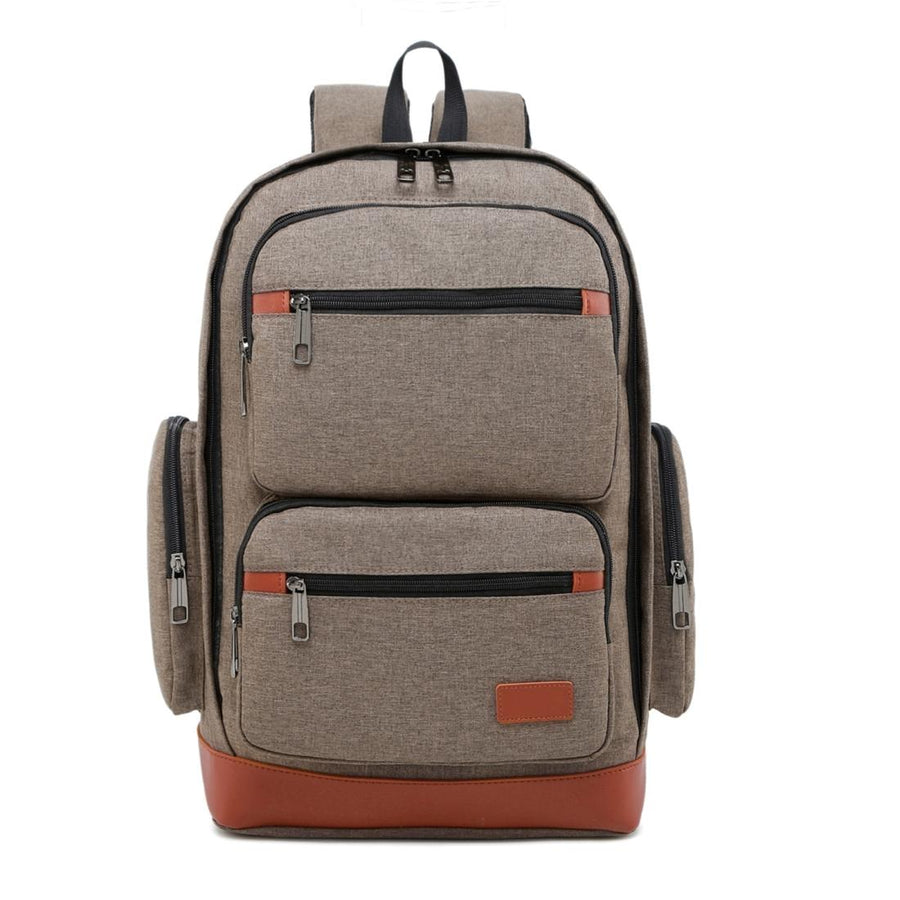 Versatile Outdoor Backpack with Breathable Design - Large Capacity - Brown