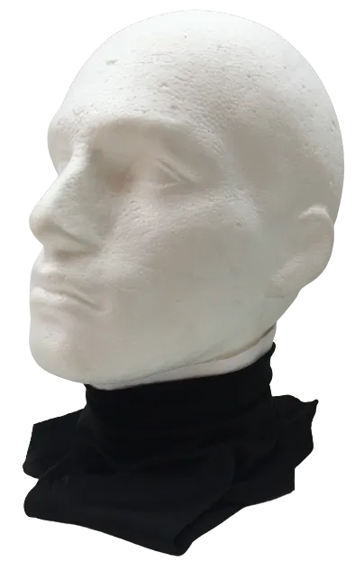 CLERICAL SHIRT COLLAR Priest Costume Halloween Fancy Dress Neck in Black