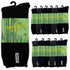 12 Pairs Bamboo Rich Mens Work Socks Thick Cushion Anti Odour - Assorted - 11-14