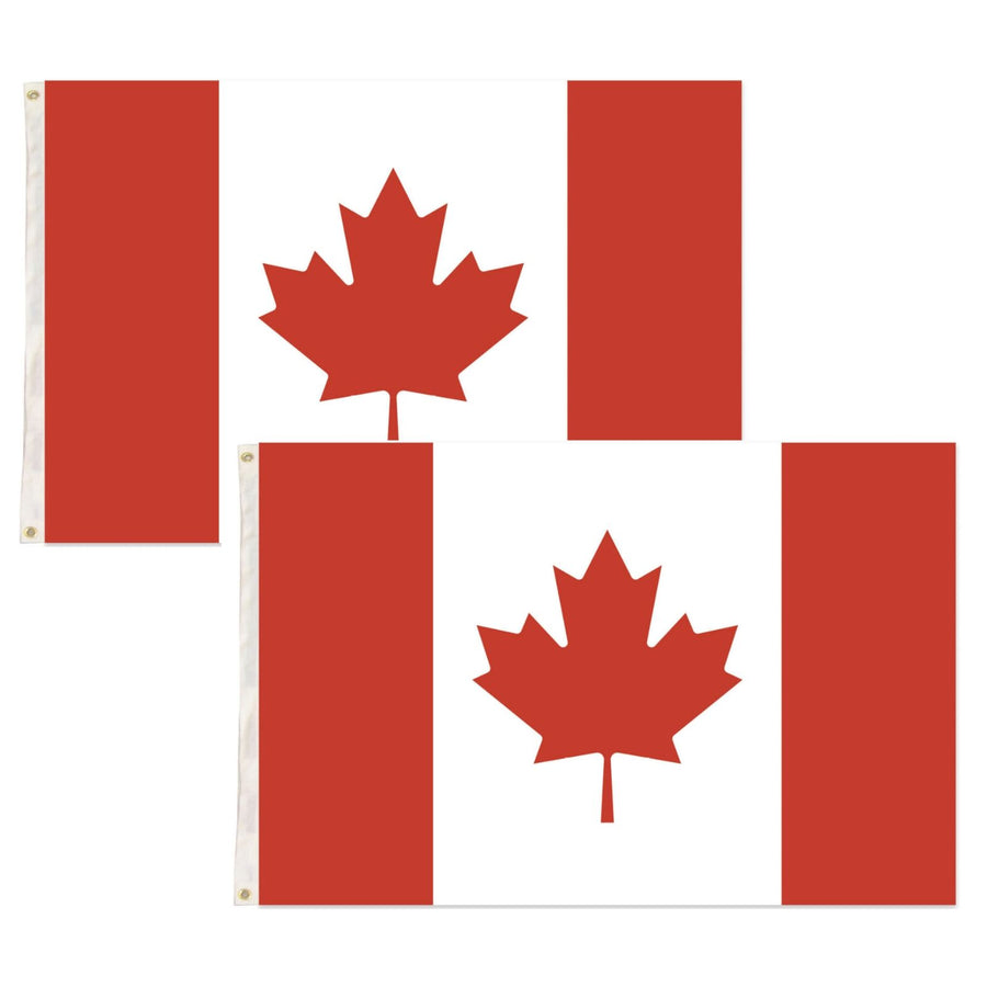 Canada Country Flag Heavy Duty Canadian Maple Leaf  - 150cm x 90cm