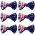 6x Australian Flag Bow Tie – Patriotic Accessory Australia Day
