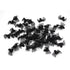 12x MINI FAKE SPIDERS Trick Halloween Scary Arachnids Joke Prank Small Gag Toy Bug