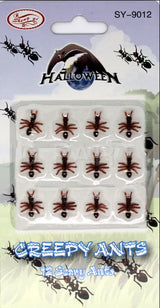 240x MINI FAKE ANTS Trick Halloween Scary Creepy Joke Prank Small Gag Toy Bug