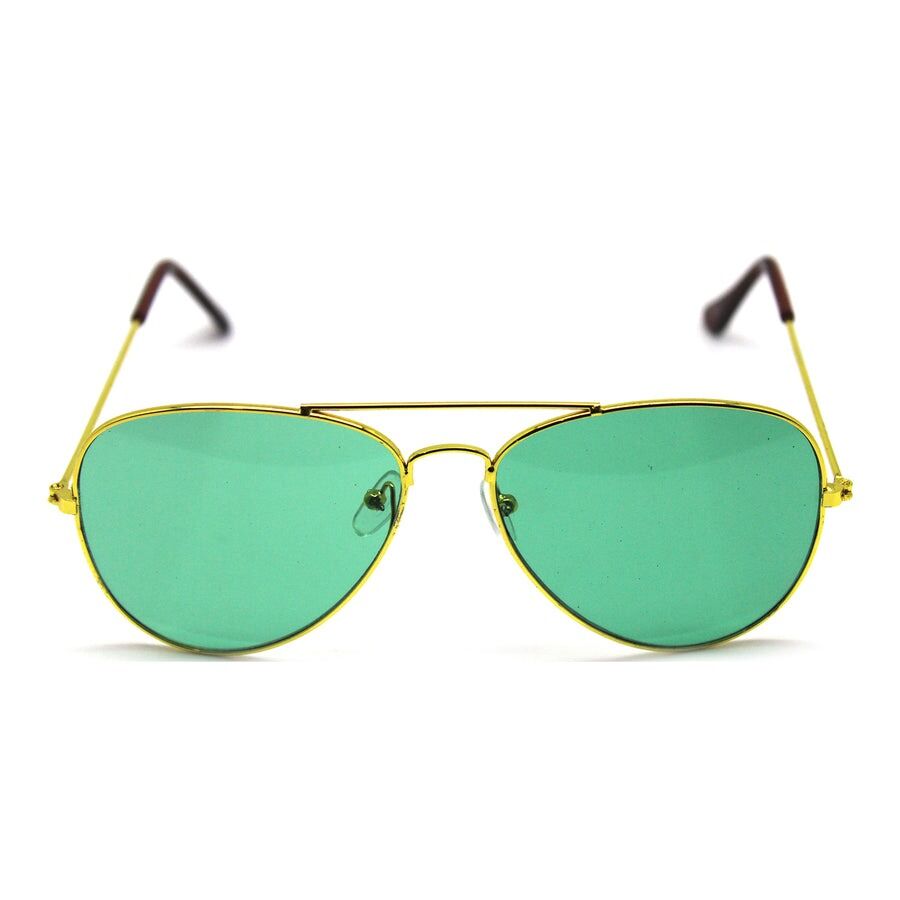Green Aviator Party Glasses  Fun Novelty Accessory for Any Event