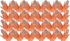 24 Pair Fishnet Gloves Fingerless Wrist Length 70s 80s Costume Party - Orange