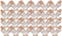 24 Pair Fishnet Gloves Fingerless Wrist Length 70s 80s Costume Party - White