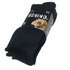3 Pairs MERINO WOOL SOCKS Mens Heavy Duty Premium Thick Work Socks Cushion - Black - 11-14