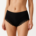 3x Womens Lace Boyshort Boyleg Full Briefs Underwear Undies in Black - 10