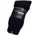 4 Pairs Mens Heavy Duty Work Socks Terry Cotton Thick Warm Crew - Black - 6-11