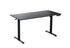 140 x 70cm Electric Standing Desk Height Adjustable Motorised Electric Sit Stand in Black
