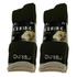 6 Pairs MERINO WOOL SOCKS Mens Heavy Duty Premium Thick Work Socks Cushion BULK - Olive - 11-14