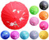 6x PARASOL UMBRELLA Chinese Japanese Bamboo Flower Pattern 80cm Large BULK - Assorted Colour Pack