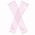 Dents Womens Long Below-Elbow Tulle Flock Dot Fingerless Mittens Gloves - Pink