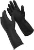 1 Pair Sabco Heavy Duty Latex Gloves w/ Cotton Lining - Large Size