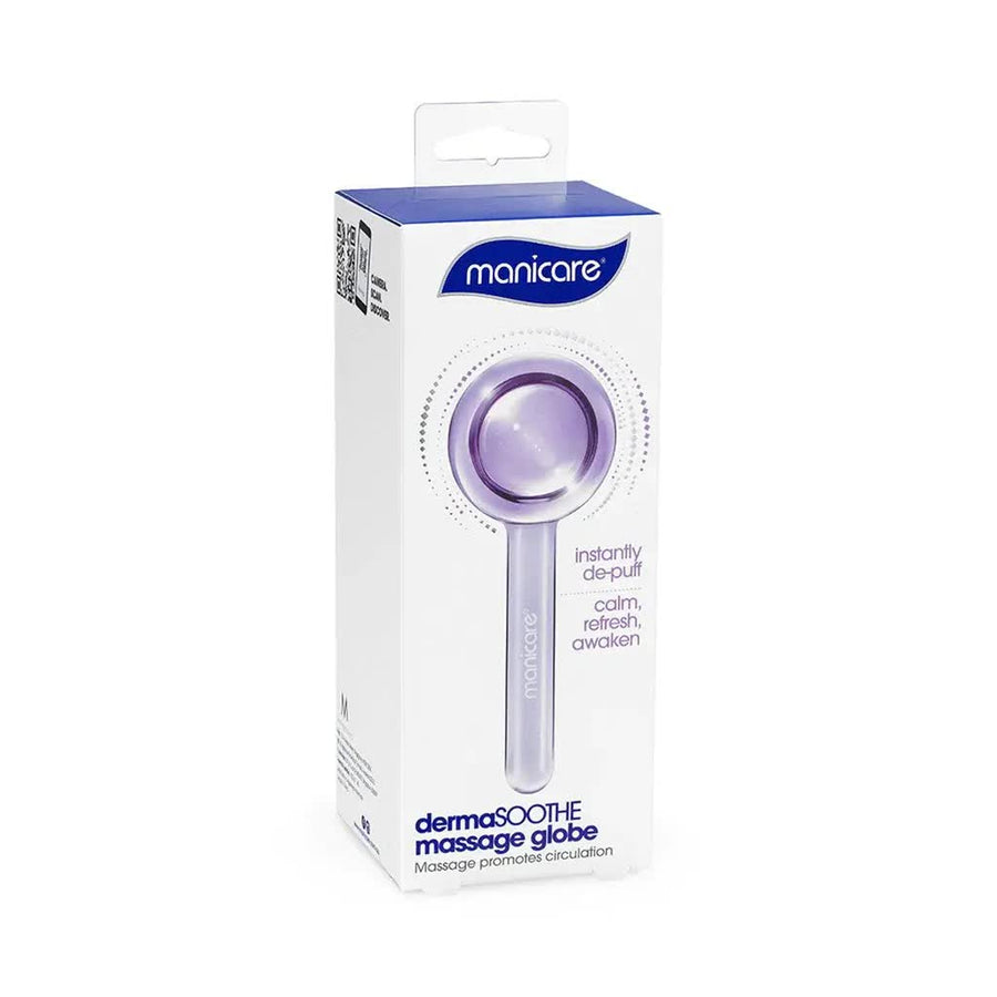 Manicare DermaSOOTHE Massage Globe â€“ Calm Redness & Relieve Puffiness | Hot & Cold Compress Skincare Tool