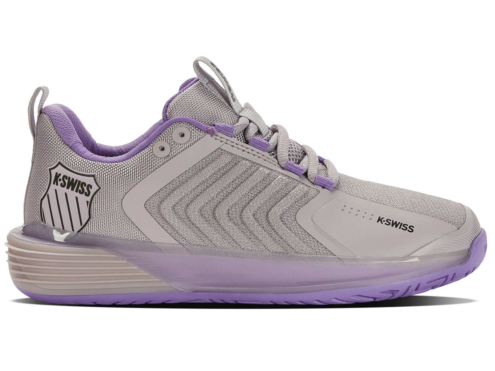 K-Swiss Ultrashot 3 Womens Tennis Shoes Runners Sneakers in Purple Rain - US 8.5