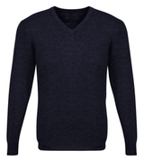 Mens Advatex Varesa Wool Pullover Jumper Cardigan - Navy - 3XL