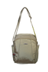 FIB Mens Tablet Crossover Travel Wallet Crossbody Shoulder Bag - Sand