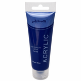 Acrylic Paint 75ml Tube Water Based Non Toxic Artist Craft - Phthalo Blue