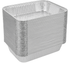 144x Aluminium Disposable Foil Food Container Trays Pans Baking Roast Bulk 32x26x5.5cm