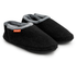 ARCHLINE Orthotic Slippers CLOSED Arch Scuffs Orthopedic Moccasins Shoes in Charcoal Marle - EUR 44