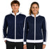 Track Top Jacket Full Zip Tracksuit Varsity Jumper Warm Winter - Navy/White - M (10-12)