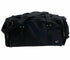 44L Foldable Duffel Bag Travel Gym Sports D-Zip Top Shoulder Strap - Black