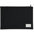 Leuts Jumbo Pencil Case Zip Large Capacity Pen Pouch Compartments - Black