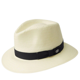 BAILEY Spencer Lite Straw Hat Summer Sun MADE IN USA Trilby Fedora in Natural - L