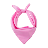 Plain Bandana 100% COTTON Head Wrap Durag Bandanna Summer Biker Scarf Mask - Light Pink