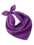 Plain Bandana 100% COTTON Head Wrap Durag Bandanna Summer Biker Scarf Mask - Purple
