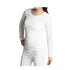 Womens Merino Wool Blend Thermal Top Long Sleeve Spencer Base Layer - Beige - 18-20