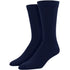 1 Pair Bamboo Derived Loose Top Socks Diabetic Style Comfort Circulation - Navy - 11-14